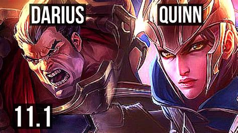 DARIUS Vs QUINN TOP 3 1M Mastery Quadra 900 Games 13 4 11