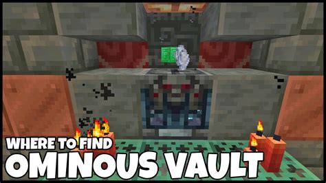 Where To Find Ominous Vaults In Minecraft Youtube