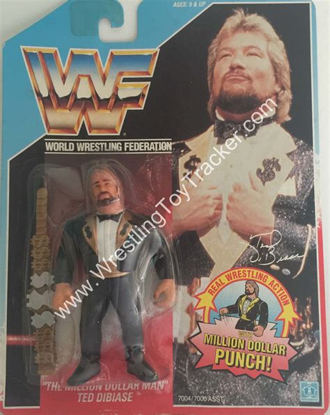 Wwf Hasbro Series 1 Million Dollar Man Ted Dibiase — Wrestling Toy