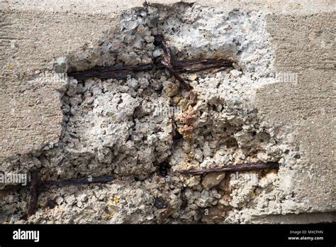 Decaying Reinforced Concrete Stock Photo Alamy