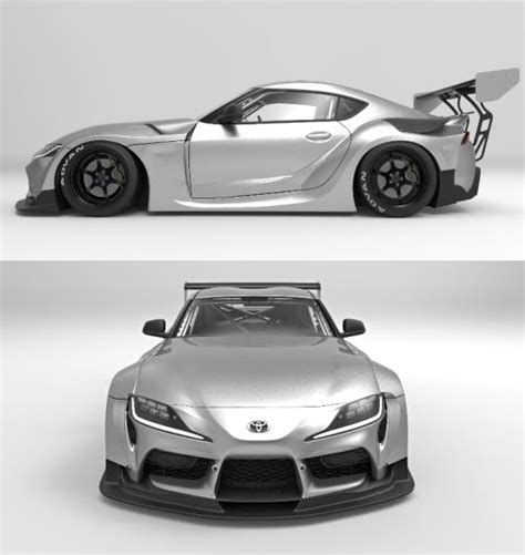 Hks At Premium Body Full Kit Wing Set Toyota Gr Supra