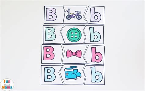 Letter B Preschool Printable Pack Fun With Mama