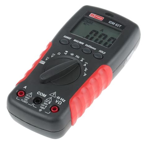 Rs Pro Rs Pro Idm T Handheld Digital Multimeter A Ac Max A Dc