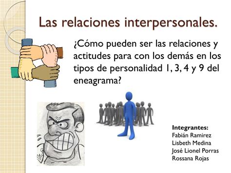 Ppt Las Relaciones Interpersonales Powerpoint Presentation Free