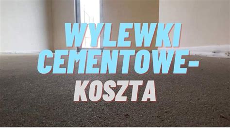 Ile kosztują wylewki cementowe zobacz jak wyszły YouTube