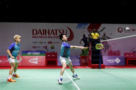 Hasil Malaysia Masters 2023 Marcus Gideon Kevin Sanjaya Sikat Wakil