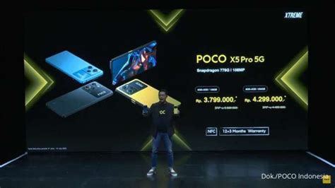 Spesifikasi Harga Hp Poco X Pro G Resmi Di Indonesia