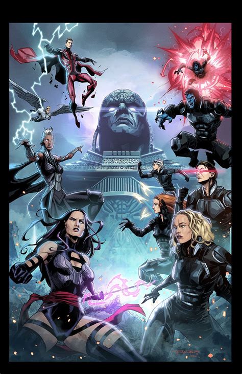 X Men Apocalypse Xmen Apocalypse Marvel Comics Art X Men