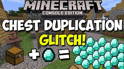 Minecraft Duplication Glitch Tutorial Working Ps Xbox Youtube