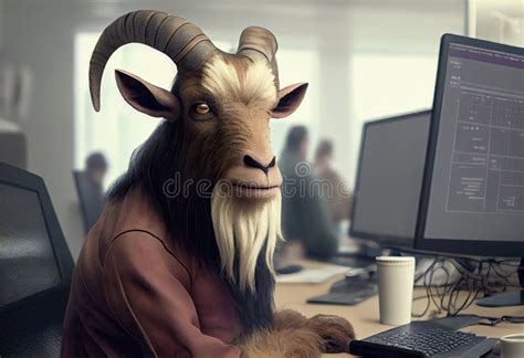 boss goat stock illustrations  boss goat stock illustrations