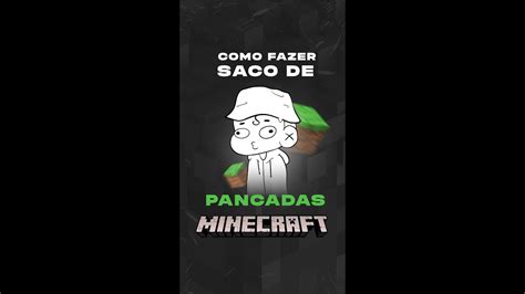 Como Fazer Um Saco De Pancadas No MINECRAFT Shorts Minecraft YouTube