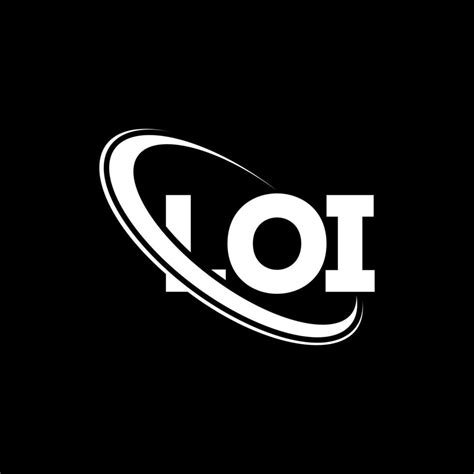 Loi Logo Loi Letter Loi Letter Logo Design Initials Loi Logo Linked