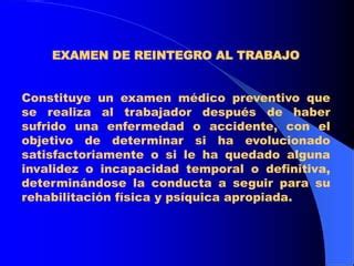 Examen Medico Preventivos PPT