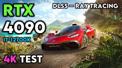 Forza Horizon 5 RTX 4090 I7 12700K Extreme Settings DLSS Ray