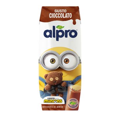 To Drink ALPRO MINIONS BEVANDA VEGETALE ALLA SOIA GUSTO CIOCCOLATO