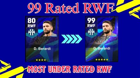 Most Underrated Rwf In Efootball Gp Only Youtube