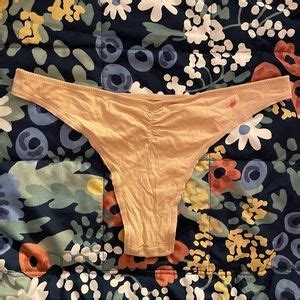 Victoria S Secret Intimates Sleepwear Nwt Victorias Secret Nude Cheekini Ruched Back Panty