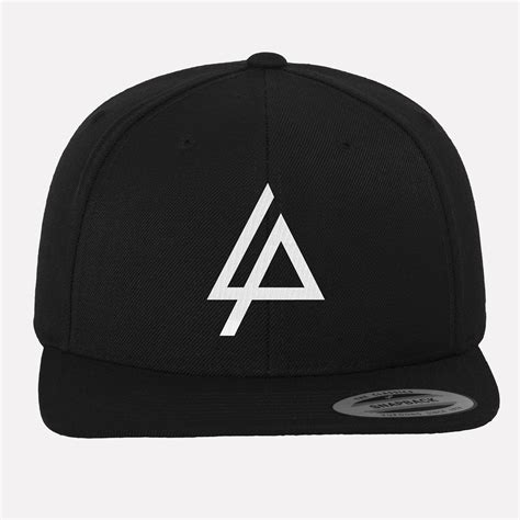 Merch Code Linkin Park Logo Snapback Cap Black 6 Panel Yupoong Flexfit