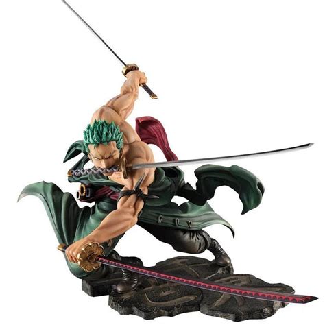 Roronoa Zoro Anime Figure One Piece Etsy