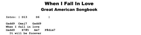 When I Fall In Love Guitar Lesson Tab Chords Jerry S Guitar Bar