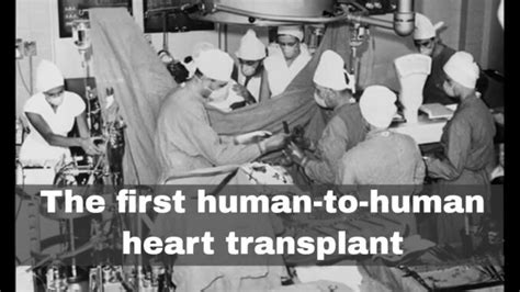 First Human Heart Transplant Bowie News