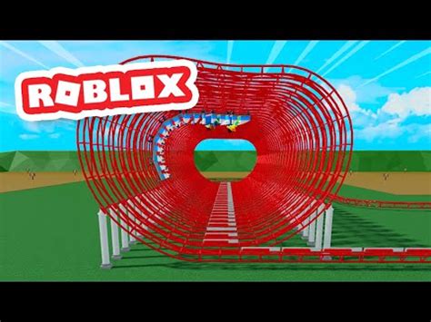 I Built A Infinite Loop Roller Coaster In Roblox Theme Park Tycoon