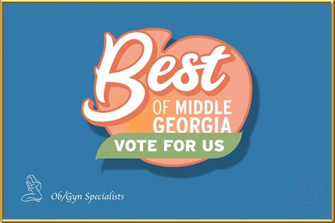 Telegraph Best Of Middle Georgia Voting Begins Today Obgyn