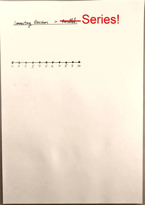 Resistors Class Draw Resistors Using A Pencil Suggested Experiments Included 6 Steps With