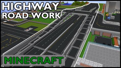 Highway Interchange Minecraft City Server 17 YouTube