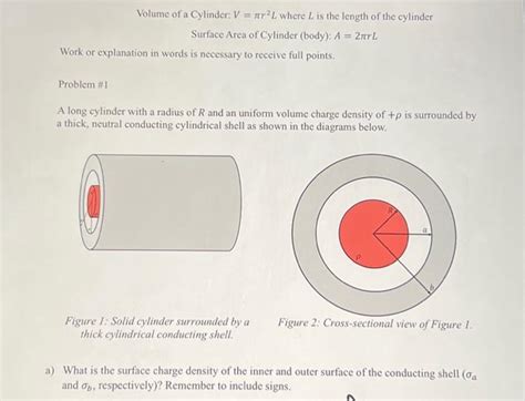 Solved Volume of a Cylinder: V=πr2L where L is the length of | Chegg.com