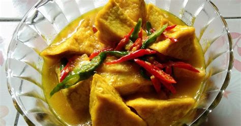 Resep Tahu Bumbu Kuning Oleh Mrs Wijen Cookpad