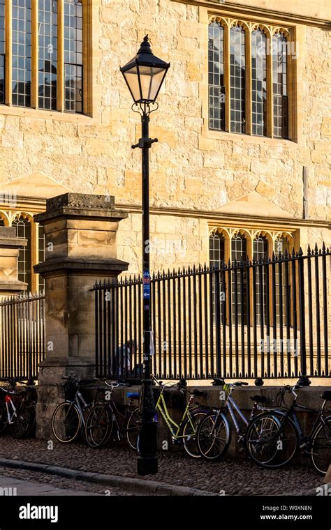 A Beautiful Summers Evening In The Famous University Town Of Oxford A