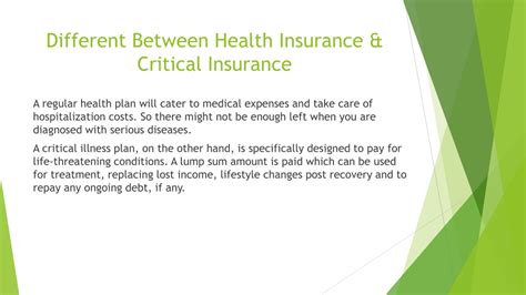 Ppt All About Critical Illness Plan Powerpoint Presentation Free