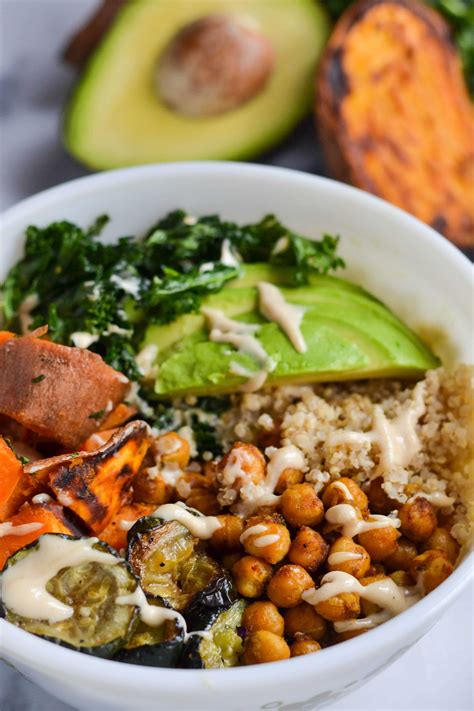 Curried Chickpea And Sweet Potato Quinoa Power Bowl Recipe Healthy