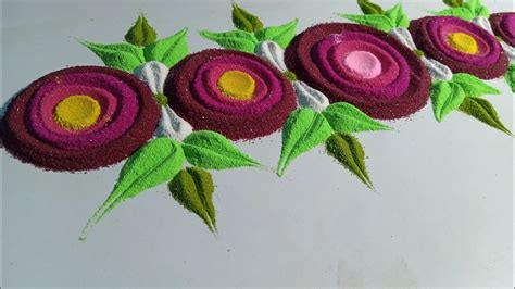 Rangoli Easy Creative Rangoli Designs Simple Rangoli Designs For