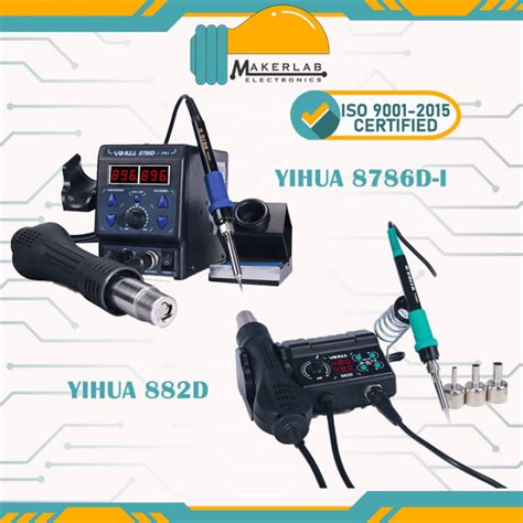 Hot Air Rework And Soldering Station In YiHua D I D SMD Hot Air Rework And Soldering