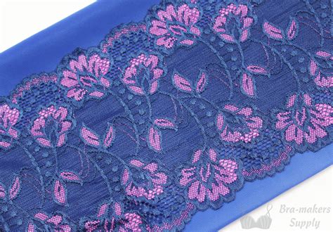 Royal Blue Trio Bra Fabrics Pack Bra Makers Supply