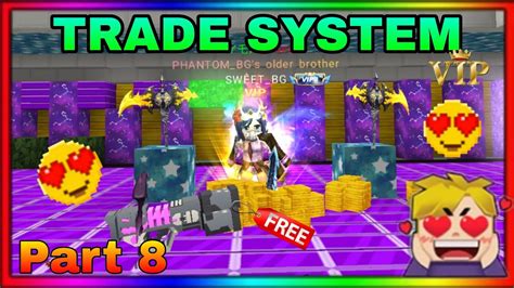 😱how To Get Rich Trade System In Skyblock Blockman Go Skyking Part 8