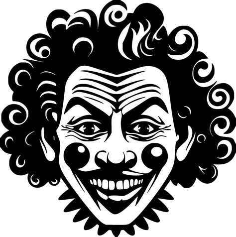 Clown - Minimalist and Flat Logo - Vector illustration 27963090 Vector ...