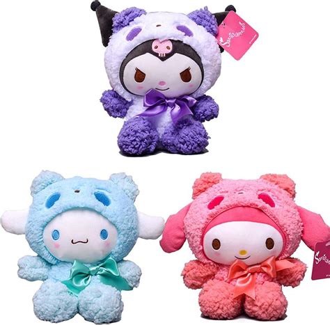 Niedliche Anime Kuromi Kawaii Sanrio Plüsch My Melody Serie Plüsch Cinnamoroll Stofftiere