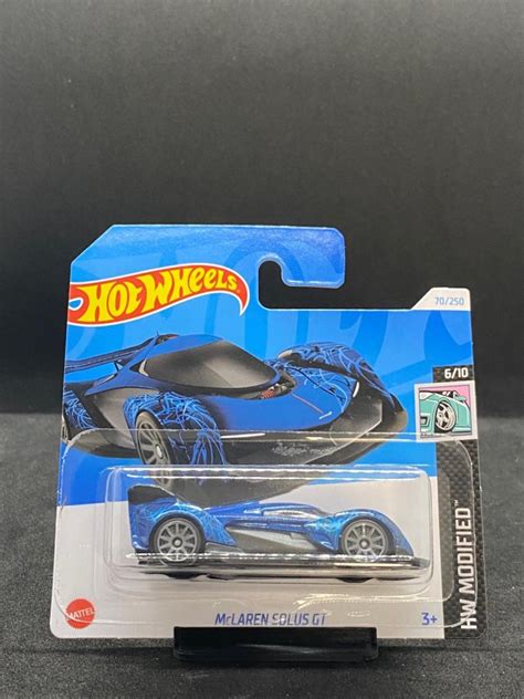 Hot Wheels Mclaren Solus Gt Blue Carshoping