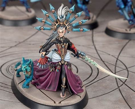 Yvraine Emissary Of Ynnead By Luke Blick Warhammer Eldar Warhammer