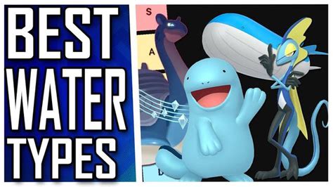Descubra Os Melhores Pokémon Do Tipo água Em Sword And Shield
