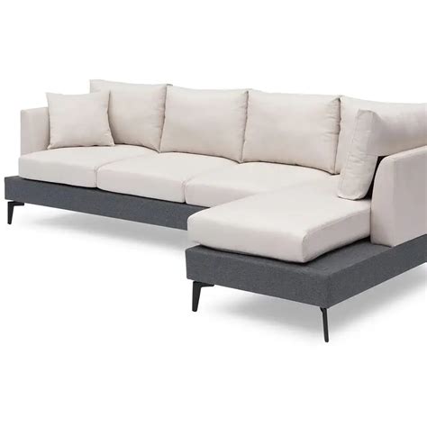 Wide Right Hand Facing Modular Sofa Chaise Vigshome