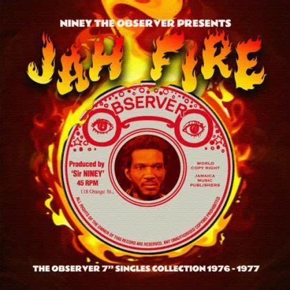 Niney The Observer Presents Jah Fire Double CD Set Album Review