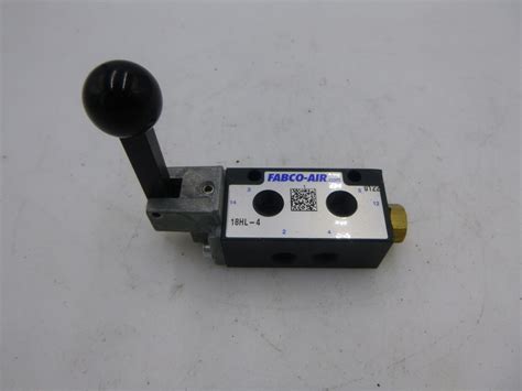 Fabco Air Hand Lever Pneumatic Directional Control Valve Hl Ebay