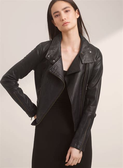 Aritzia Mackage Kenya Leather Jacket Review Wensls