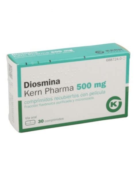 Diosmina Kern Pharma Mg Comprimidos Recubiertos Farmacia