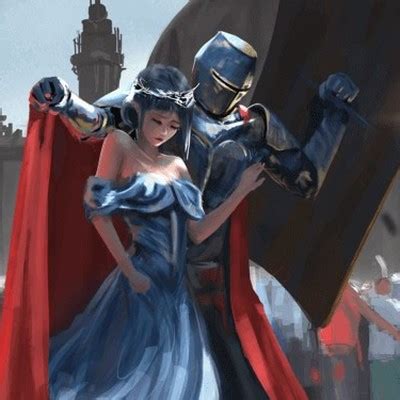 Create Meme Knight Covers The Princess Shield By Wlop Knight Wlop