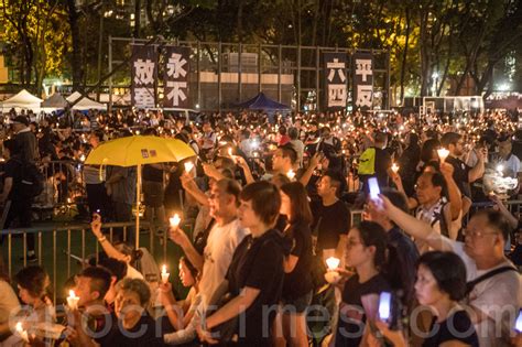 香港维园悼64首遭禁 创新维权 烛光依然 六四 支联会 李卓人 大纪元